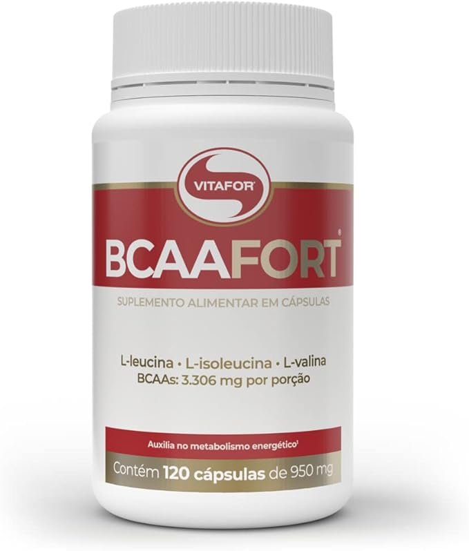Vitafor - BCAA Fort - 120 Cápsulas Vitafor - BCAA Fort - 120 Cápsulas - Imagem 1