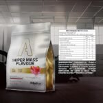 100% Hiper Mass Flavour 2,5Kg Morango, Atlhetica Nutrition - Imagem 3