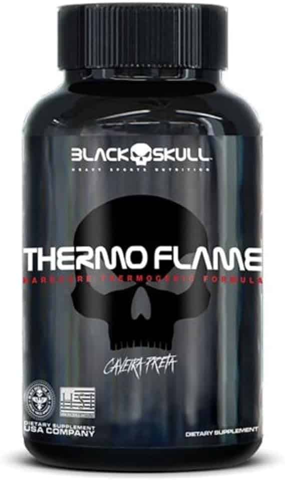 Black Skull Thermo Flame (120 Tabs) Black Skull Thermo Flame (120 Tabs) - Imagem 1