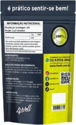 Creatina Monohidratada 4well 1Kg Sabor Natural - Imagem 2