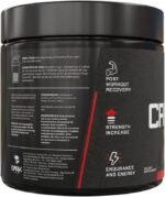 Creatina Pura Dark Lab 300g, Monohidratada 100% de Pureza, Sem Glúten, Sem Sabor - Imagem 2