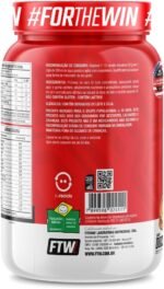 FTW 100% Whey Protein com Proteína Concentrada WPC, Suplemento Alimentar Pós-Treino em Pó com Fonte de Proteína do Soro do Leite, Alto Valor Biológico, Sem Glúten – Pote 900g (Sabor Doce de Leite) - Imagem 3