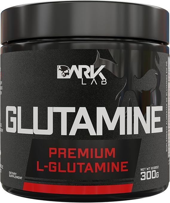 Glutamina Dark Lab 100% Pura, 300g, Recuperação Muscular e Sistema Imunológico Glutamina Dark Lab 100% Pura, 300g, Recuperação Muscular e Sistema Imunológico - Imagem 1