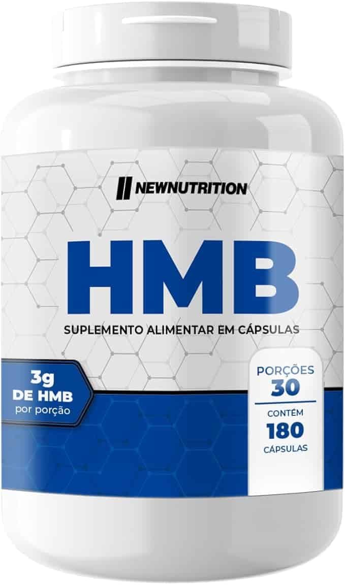 HMB 3g - 180 Cápsulas - NewNutrition HMB 3g - 180 Cápsulas - NewNutrition - Imagem 1