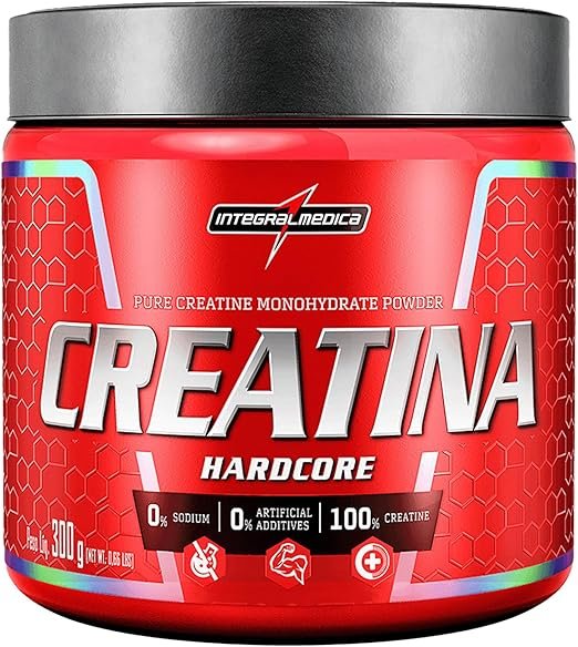 Integralmedica - Creatina em Pó Hardcore 100% Pura e Monohidratada - 300g Integralmedica - Creatina em Pó Hardcore 100% Pura e Monohidratada - 300g - Imagem 1