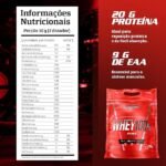 Integralmédica - Whey Protein Concentrado Cookies and Cream 100% Pure - 21g de Proteína por Scoop, Suplementação Alimentar Pós-Treino, Fórmula Enriquecida com BCAAs - Pouch 900g - Imagem 2