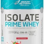 Isolate Prime Whey 900g Sabor Morango Bodyaction