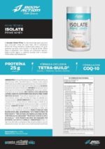 Isolate Prime Whey 900g Sabor Morango Bodyaction - Imagem 2