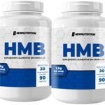 Kit com 2 Frascos HMB Suplemento 90 Cápsulas por Frasco