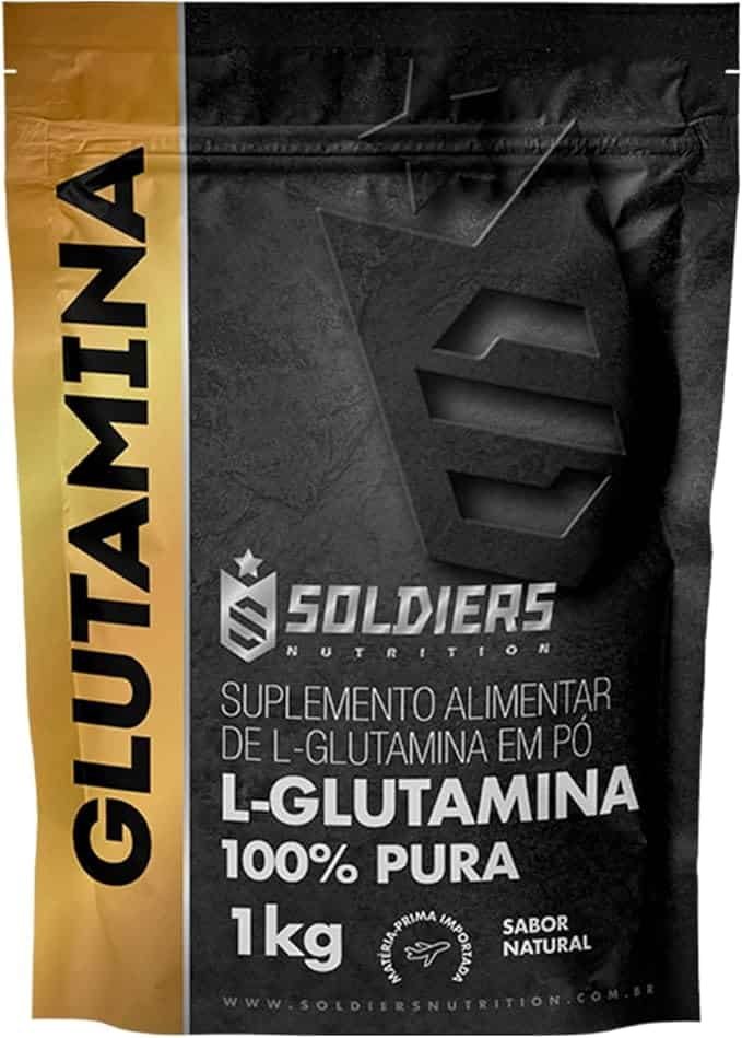 L-Glutamina 1kg - 100% Pura Importada - Soldiers Nutrition L-Glutamina 1kg - 100% Pura Importada - Soldiers Nutrition - Imagem 1