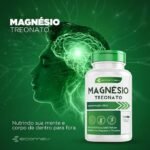 Magnesio L - Treonato 500mg 120 capsulas 100% Puro Ecomev - Imagem 2