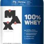 Max Titanium 100% Whey - 900G Baunilha