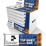 Max Titanium Top Whey Bar 12 Unidades De 41G (Doce De Leite)