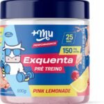 +Mu Pré Treino Exquenta Sabor Pink Lemonade - 500g