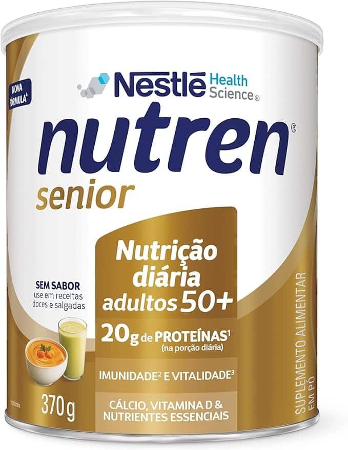 Nutren Suplemento Alimentar Senior 370G Nutren Suplemento Alimentar Senior 370G - Imagem 1