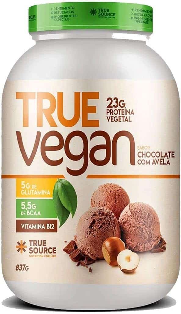 True Source True Vegan 837G - Chocolate C Avelã True Source True Vegan (837G) - Chocolate C/ Avelã - Imagem 1