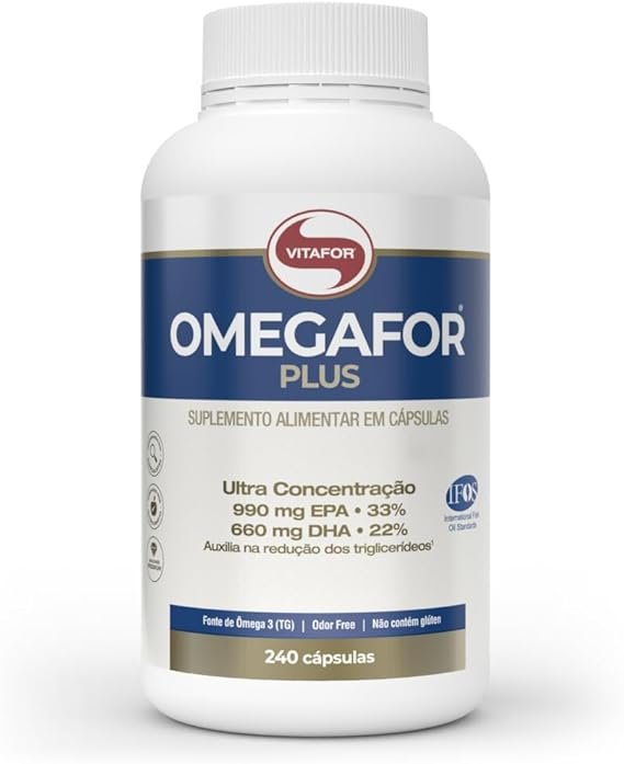 Vitafor - Omegafor Plus - 240 Cápsulas Vitafor - Omegafor Plus - 240 Cápsulas - Imagem 1
