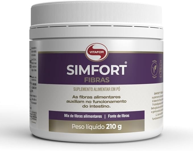 Vitafor - Simfort Fibras - 210g Vitafor - Simfort Fibras - 210g - Imagem 1
