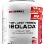 Whey Protein 100% Isolada Morango 2kg - Bodybuilders