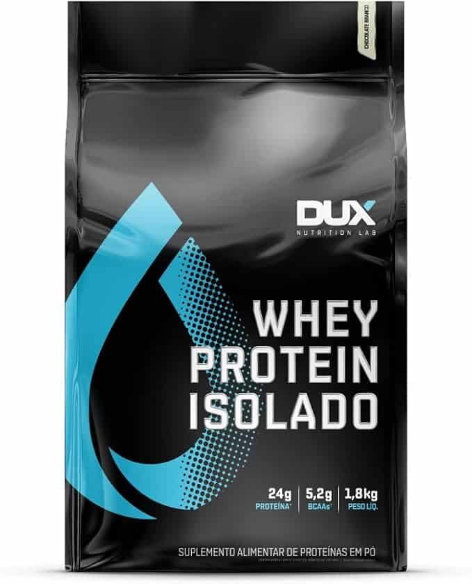 Whey Protein Isolado Chocolate Branco Refil 1.8kg – Recuperação Muscular – DUX HUMAN HEALTH Whey Protein Isolado Chocolate Branco Refil 1.8kg – Recuperação Muscular – DUX HUMAN HEALTH - Imagem 1
